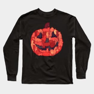 This Is Meowlloween Long Sleeve T-Shirt